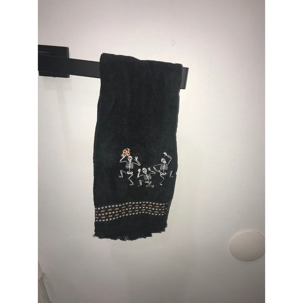 Skeleton Halloween hand Decor towel